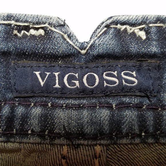 VIGOSS The Chelsea Embellished Capri Size 11/12 - Picture 4 of 16